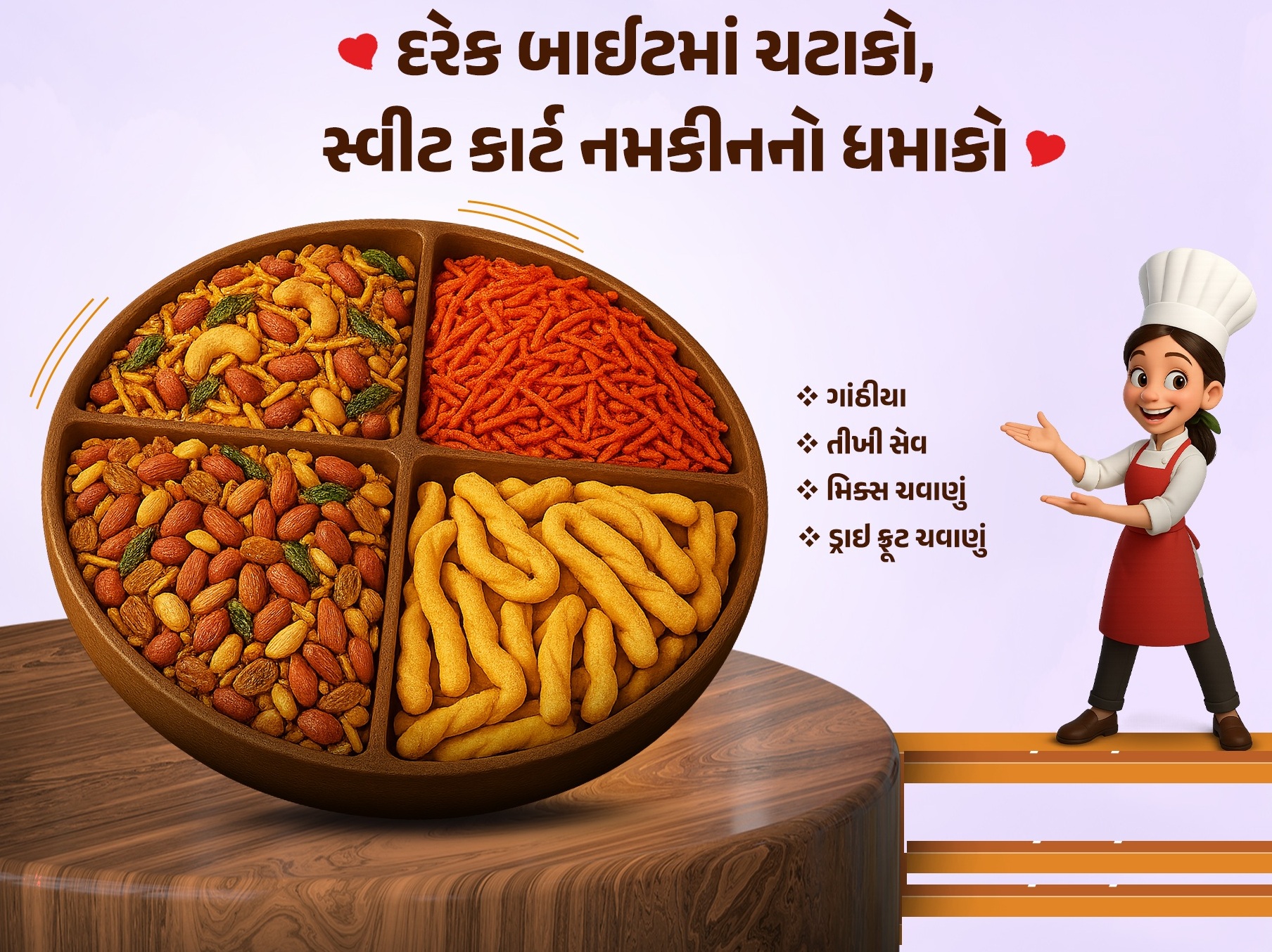 SWEETCART DRY-FRUIT CHAVANU